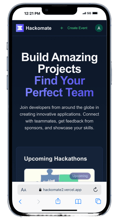 Hackomate Mobile